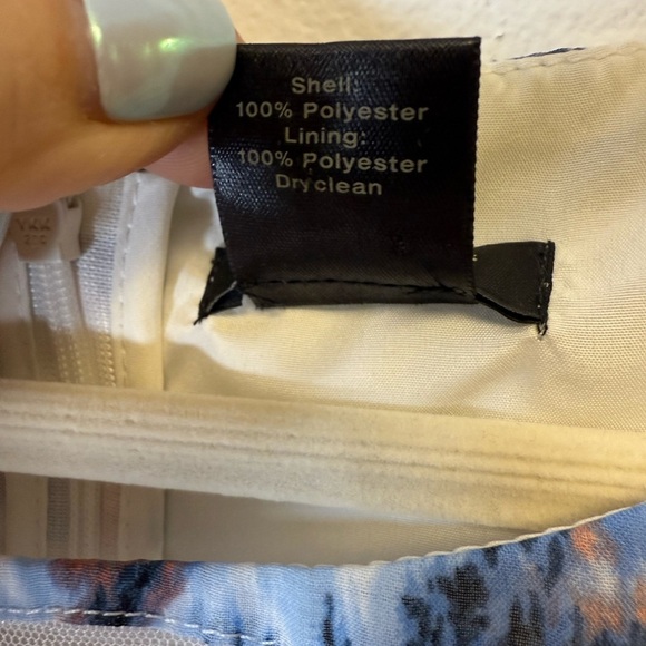 Ann Taylor Petite Fit And Flare Sleeveless Dress Floral Women’s Size 2 Petite - Picture 9 of 9